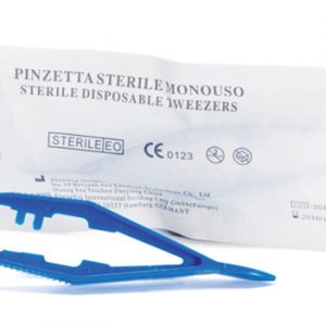 Pinzetta medicazione sterile monouso-0
