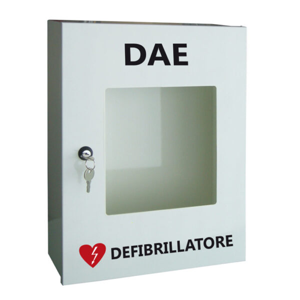 armadio defibrillatore