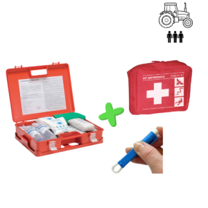 kit di primo soccorso per attività che svolgono lavori all'aria aperta